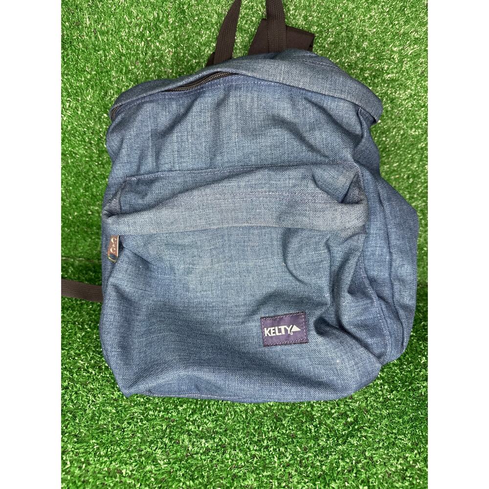 Kelty Backpack Small Canvas Blue Travel Vintage Day Pack